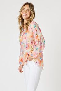 Gordon Smith Spring Floral Top