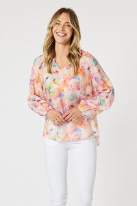 Gordon Smith Spring Floral Top