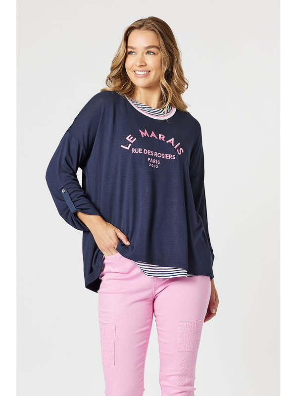Threadz Le Marais 2 in 1 Top