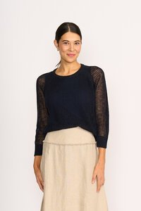 Foil Raglan Sweater