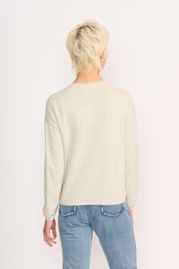 Foil Easy Fit V Sweater