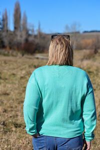 Foil Easy Fit V Sweater