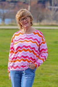 Foil Making Waves Sweater