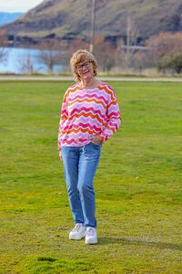 Foil Making Waves Sweater