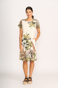 Preen Pintuck Swing Back Dress