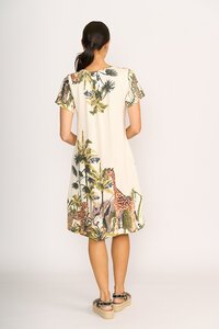 Preen Pintuck Swing Back Dress