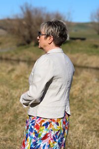 Oh Three Scoop Hem Back Jacket