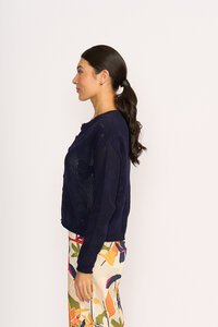Foil Bunch Of Bows Cardigan