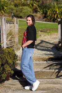 Memo Combo Elbow Sleeve Top