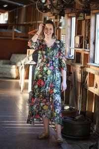 Loobies Story Looking Glass Midi Dress - Pre Order
