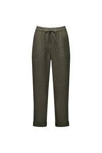 Vassalli Slim Ankle Grazer Elastic Waist Pant