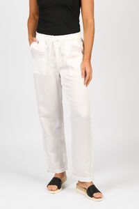 Vassalli Slim Ankle Grazer Elastic Waist Pant