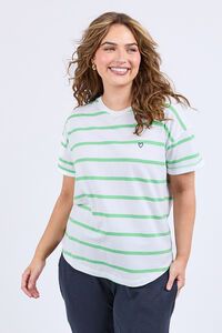 Elm Halli SS Stripe Tee