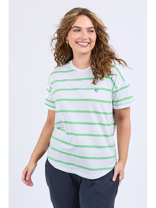 Elm Halli SS Stripe Tee