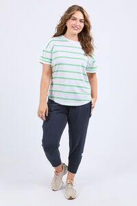 Elm Halli SS Stripe Tee
