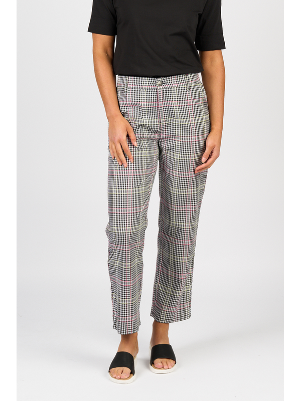 Vassalli Slim 7-8 Multi Check Pant