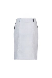 Vassalli Stripe Knee Length Skirt