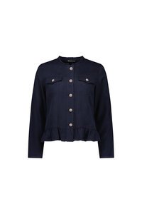 Vassalli Tencel Jacket With Frill Hem