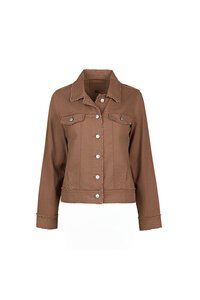 Vassalli Cotton Linen Frayed Seams Jacket