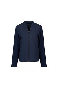 Vassalli Zip Up Jacket With Knit Panels