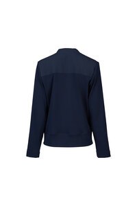 Vassalli Zip Up Jacket With Knit Panels