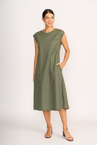 Foil Cut Of Your Rib Dress