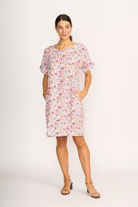 Preen Contrast Facing Shift Dress