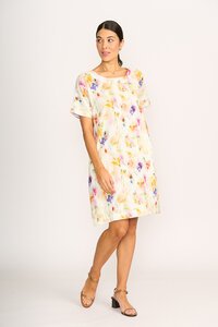 Preen Contrast Facing Shift Dress