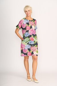 Preen Contrast Facing Shift Dress