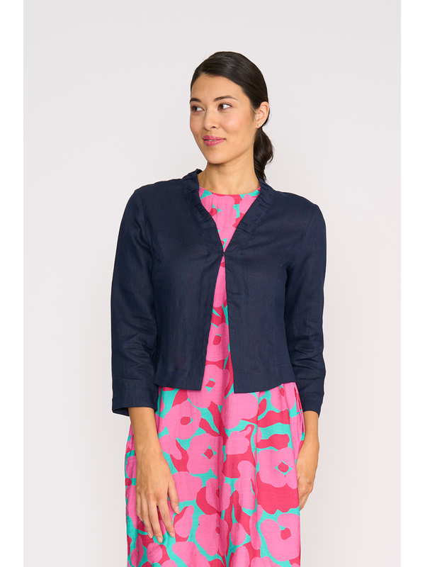 Foil Plain Gather Together Jacket
