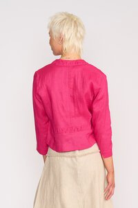 Foil Plain Gather Together Jacket