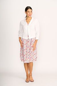 Foil Plain Gather Together Jacket