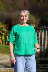 Preen Ric Rac Scoop Top