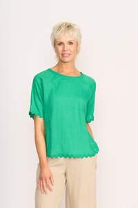 Preen Ric Rac Scoop Top
