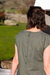 Foil Cut Of Your Rib Dress