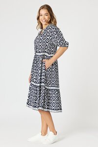 Threadz Diamonds are Forever Tier Dress