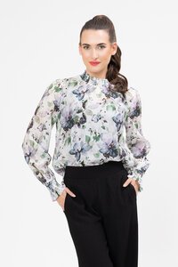 Seeking Lola Notting Hill Water Bloom L/S Top