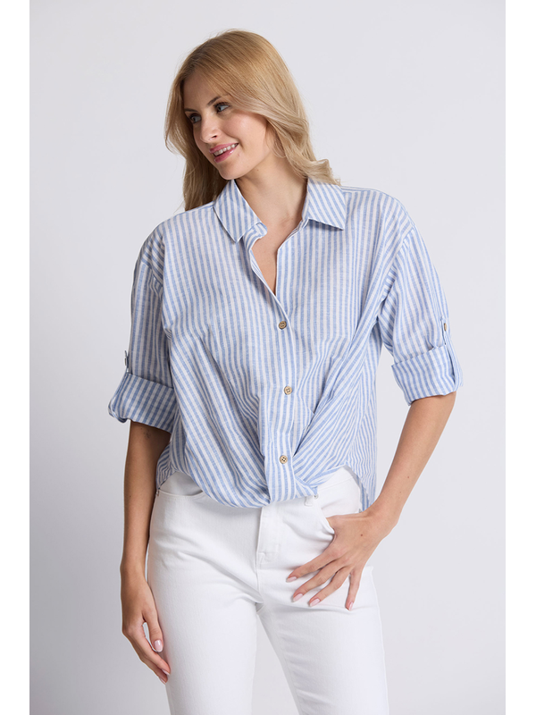 Stella + Gemma On Repeat Stripe Blouse