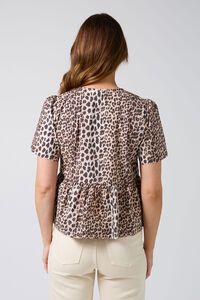 Stella + Gemma Eva Leopard Blouse