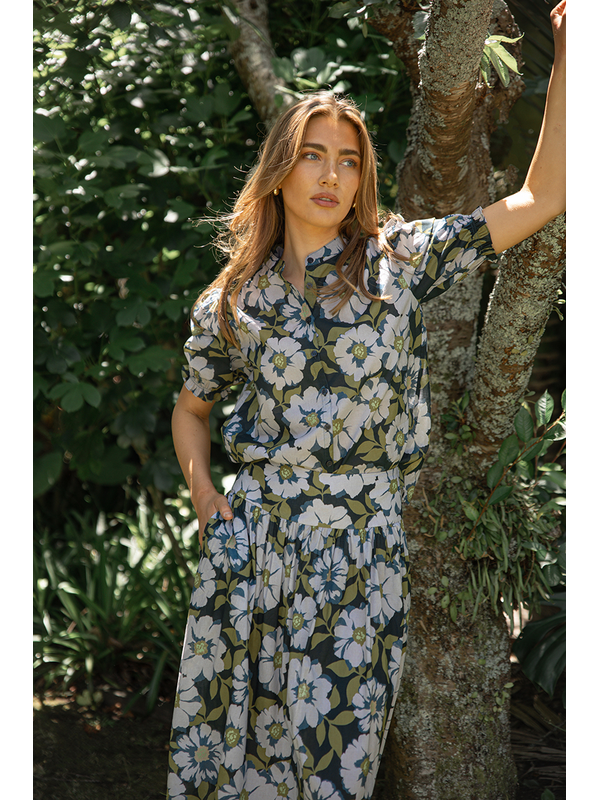Stella + Gemma Bex Nightfall in Giverny Blouse