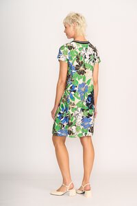 Foil A-Line Dress