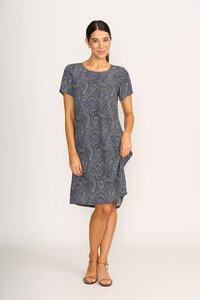 Foil Swing Back Dress