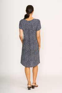 Foil Swing Back Dress