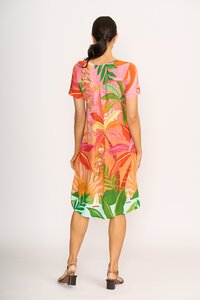Foil Swing Back Dress