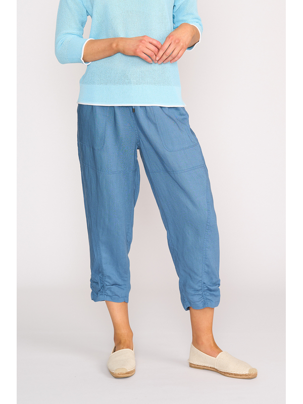 Oh Three Draped Panel Detail Pant