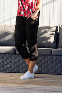 Memo Draped Cuff Detail Pant