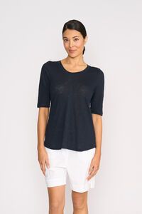 Foil Plain Leading Lady Top