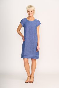 Foil Pleat Dreams Dress