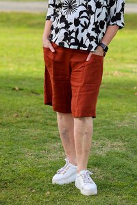 Preen Panel Lines Shorts
