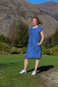Foil Pleat Dreams Dress